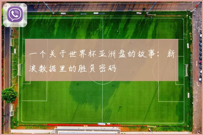 一个关于世界杯亚洲盘的故事:新浪数据里的胜负密码