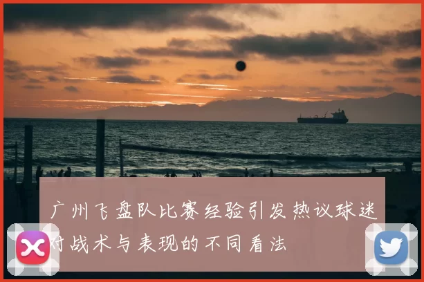 广州飞盘队比赛经验引发热议球迷对战术与表现的不同看法